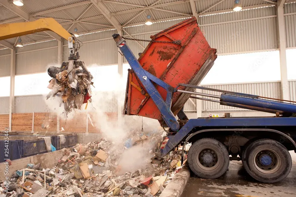 collecte de déchets diverse et industrielwebp
